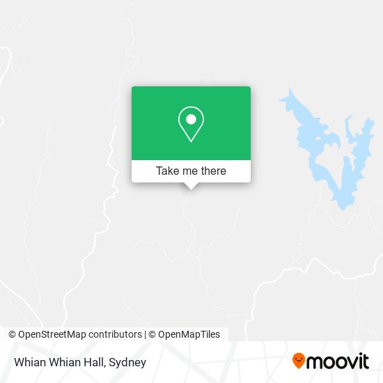 Whian Whian Hall map