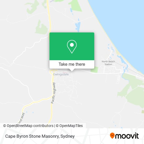 Cape Byron Stone Masonry map