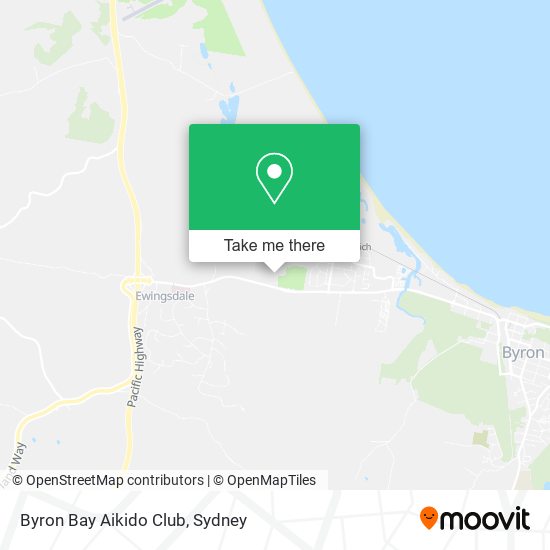 Byron Bay Aikido Club map