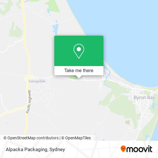Alpacka Packaging map