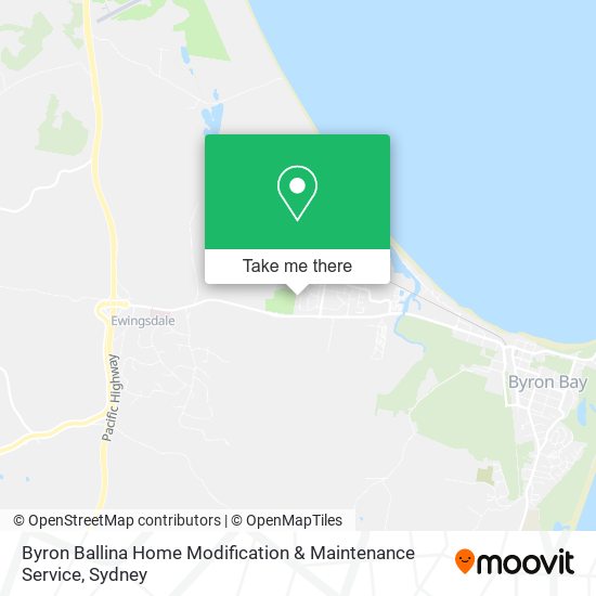 Byron Ballina Home Modification & Maintenance Service map