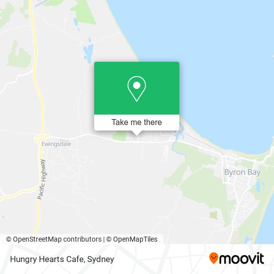 Hungry Hearts Cafe map