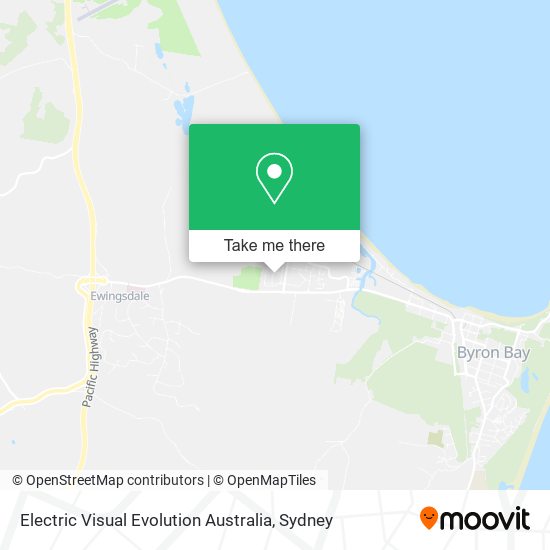 Electric Visual Evolution Australia map