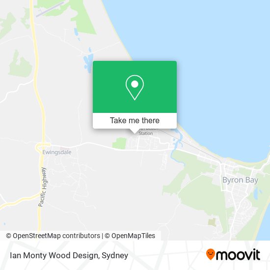 Ian Monty Wood Design map