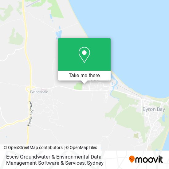 Escis Groundwater & Environmental Data Management Software & Services map