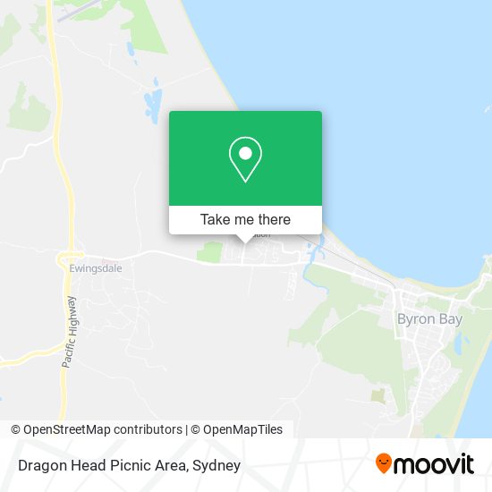 Dragon Head Picnic Area map