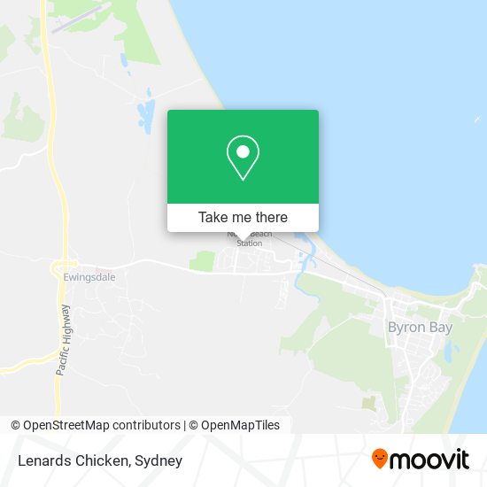 Lenards Chicken map