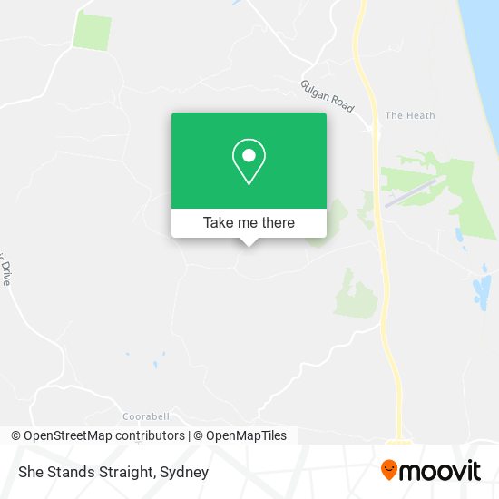 She Stands Straight map