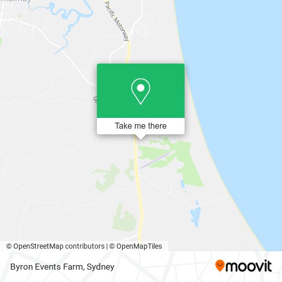 Byron Events Farm map