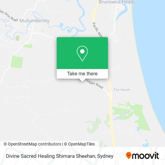 Divine Sacred Healing Shimara Sheehan map