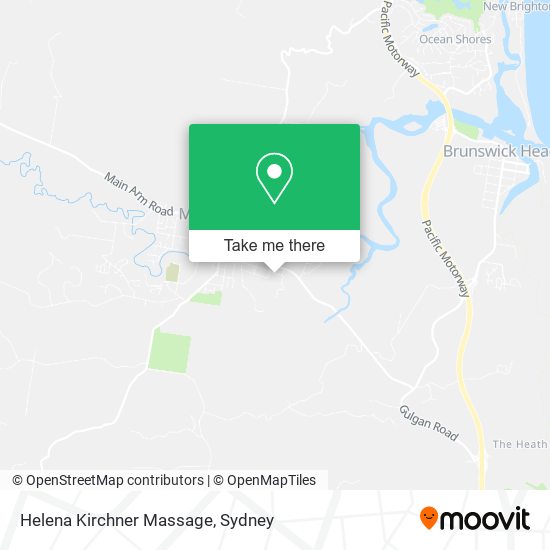 Helena Kirchner Massage map