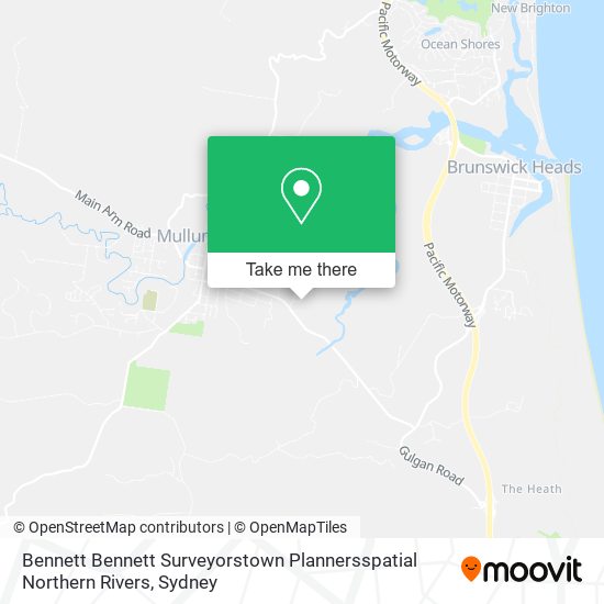Bennett Bennett Surveyorstown Plannersspatial Northern Rivers map