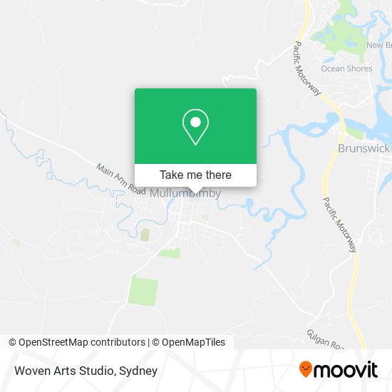 Woven Arts Studio map