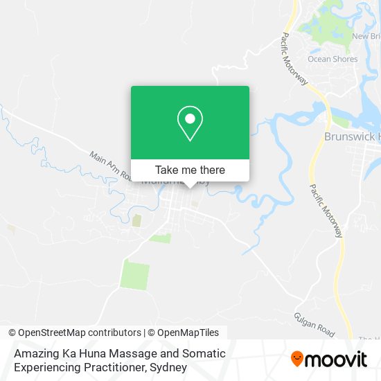 Amazing Ka Huna Massage and Somatic Experiencing Practitioner map