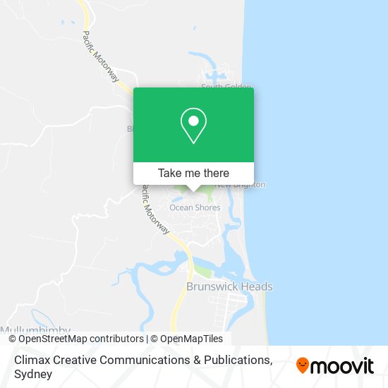 Climax Creative Communications & Publications map