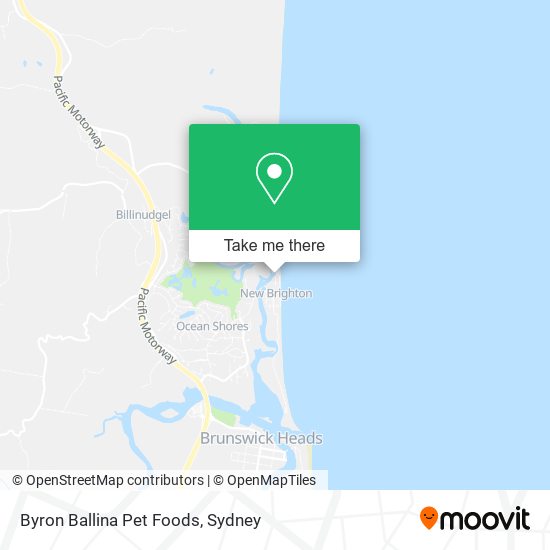 Byron Ballina Pet Foods map