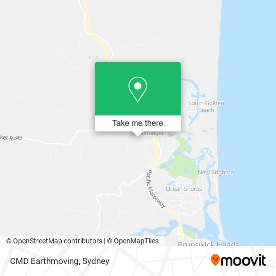 CMD Earthmoving map