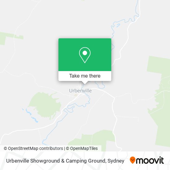 Urbenville Showground & Camping Ground map