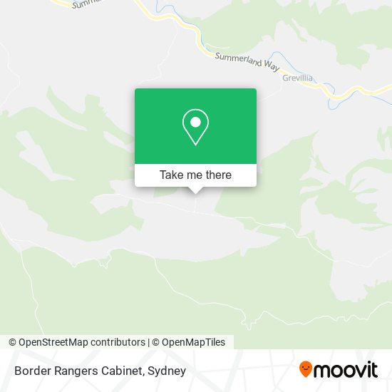 Border Rangers Cabinet map