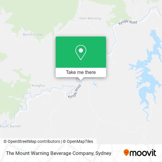 The Mount Warning Beverage Company map