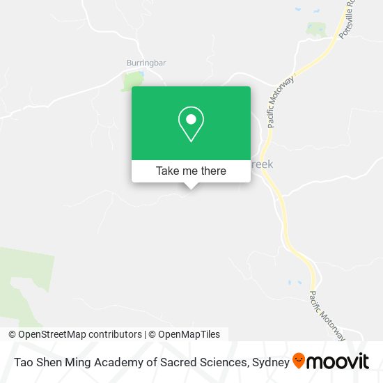 Tao Shen Ming Academy of Sacred Sciences map