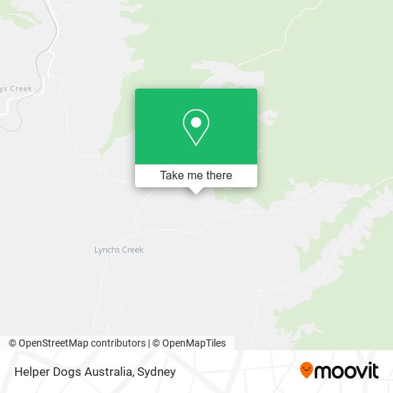 Helper Dogs Australia map