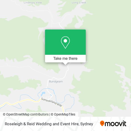 Roseleigh & Reid Wedding and Event Hire map