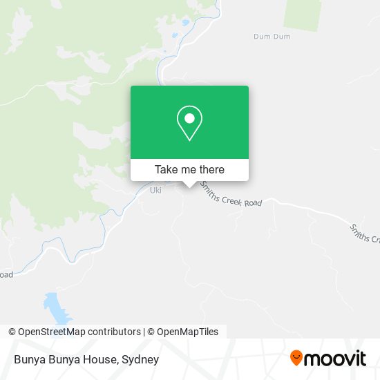 Bunya Bunya House map