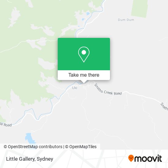Little Gallery map