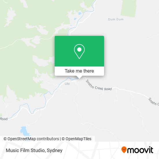 Music Film Studio map