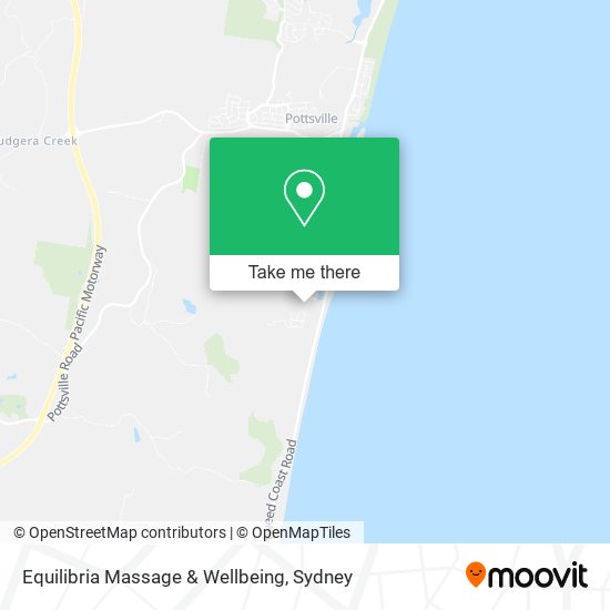 Equilibria Massage & Wellbeing map