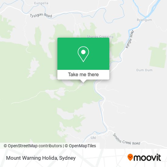 Mount Warning Holida map