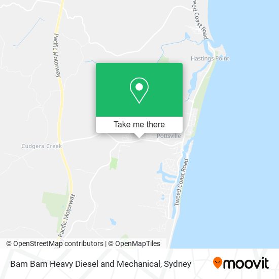 Bam Bam Heavy Diesel and Mechanical map