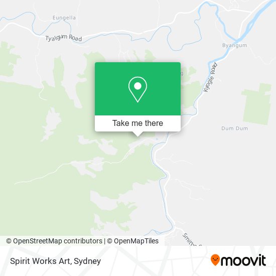 Spirit Works Art map