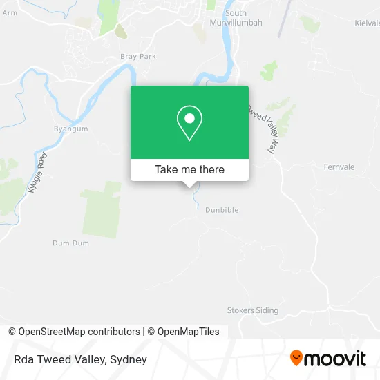 Rda Tweed Valley map