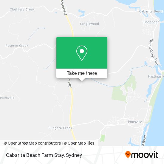 Cabarita Beach Farm Stay map