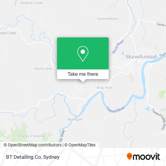 BT Detailing.Co map