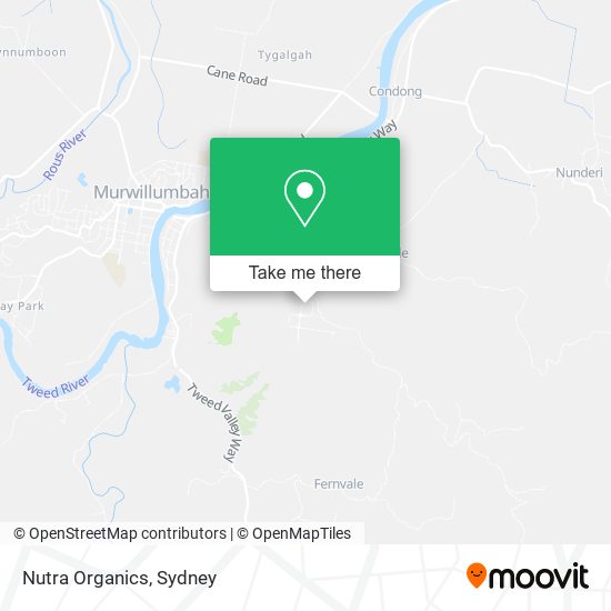 Nutra Organics map
