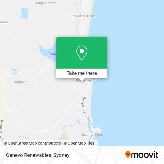 Genevo Renewables map