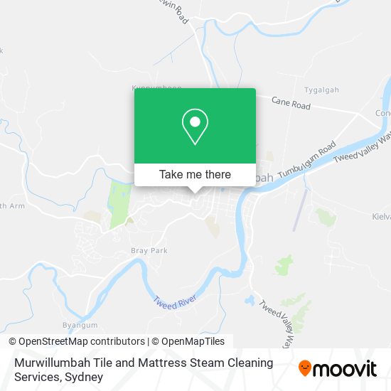 Mapa Murwillumbah Tile and Mattress Steam Cleaning Services