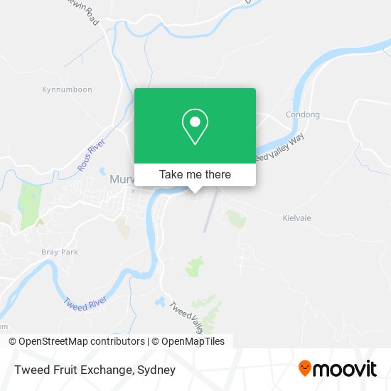 Tweed Fruit Exchange map
