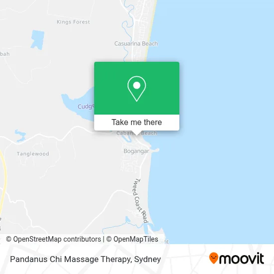 Mapa Pandanus Chi Massage Therapy