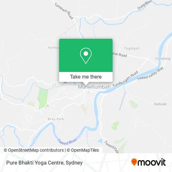 Pure Bhakti Yoga Centre map