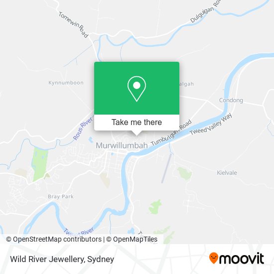 Wild River Jewellery map