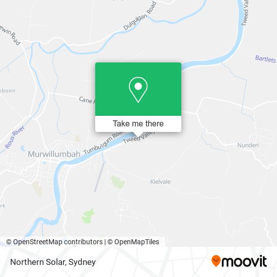 Northern Solar map