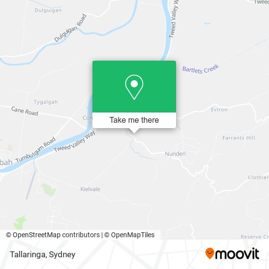 Tallaringa map