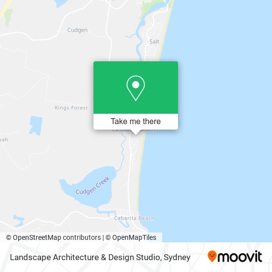 Landscape Architecture & Design Studio map