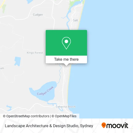 Landscape Architecture & Design Studio map