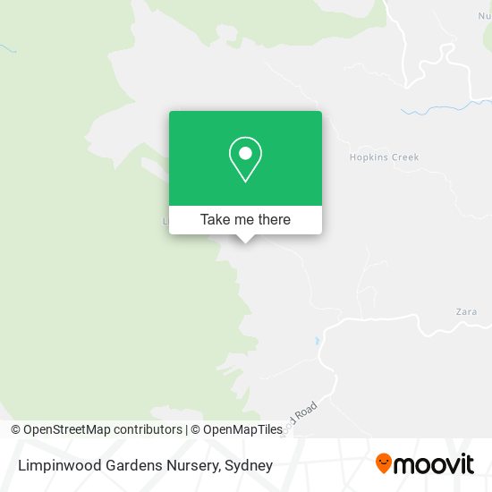 Limpinwood Gardens Nursery map