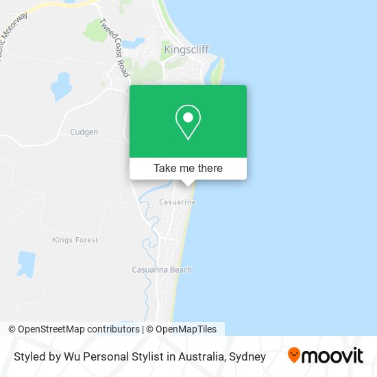 Styled by Wu Personal Stylist in Australia map